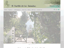 Tablet Screenshot of elcortijodeloscaballos.com